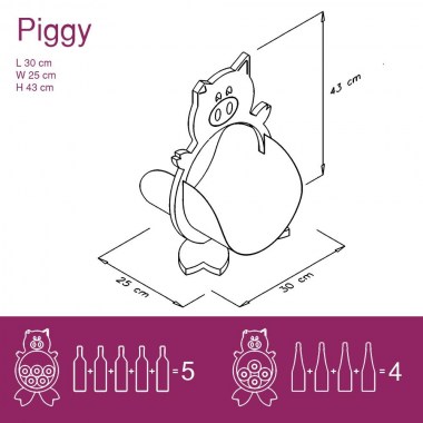 Portabottiglie-da-tavolo-wine-holder-piggy